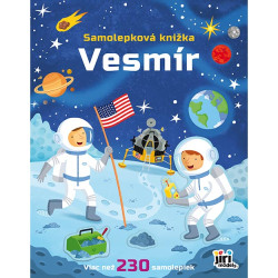 Samolepkov knika Vesmr