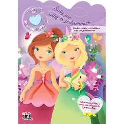 aty pro vly a jednoroce Tvarovan oblkn se samolepkami