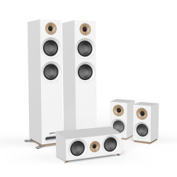 Set reproduktorov JAMO, 2x S 807 + 1x S 81 CEN + 2x S 801 SUR, biela
