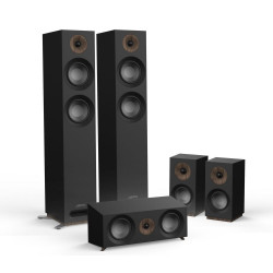 Set reproduktorov JAMO, 2x S 807 + 1x S 81 CEN + 2x S 801 SUR, ierna
