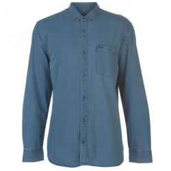 ONeill Long Sleeve Indigo Shirt Mens