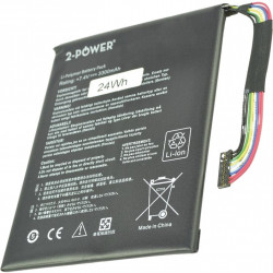 2-POWER Baterie 7,4V 3300mAh pro Asus PadFone 1 A66 Brown, Transformer TF101, TF101G