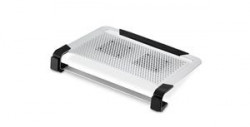 chladic ALU podstavec Cooler Master NotePal U2 PLUS pro NTB 12-17'' silver, 2x8cm fan