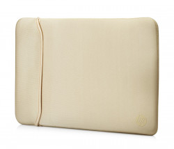 HP 14.0 Reversible Sleeve  Black/Gold