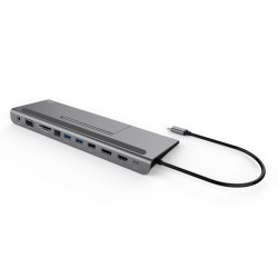 i-tec USB-C Metal Low Profile 4K Triple Display Docking Station + Power Delivery 85W