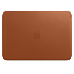 Leather Sleeve pro MacBook 12 - Saddle Brown