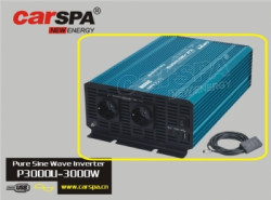 Mni napt Carspa P3000U-24 24V/230V+USB 3000W, ist sinusovka