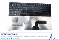 NTSUP Klvesnice Asus ver.1 K53 A43 A52 A53 B53 G60 G53 G72 G73 K52 N50 N51 N53 N60 N61 ern CZ/SK