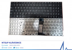 NTSUP Klvesnice Asus X502 X551 ern CZ/SK