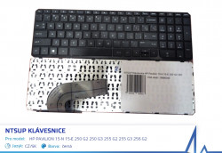NTSUP Klvesnice HP Pavilion 15-N 15-E 250 G2 250 G3 255 G2 255 G3 256 G2 ern CZ/SK