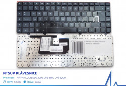 NTSUP Klvesnice HP Pavilion DV6-3000 DV6-3100 DV6-3200 ern CZ/SK