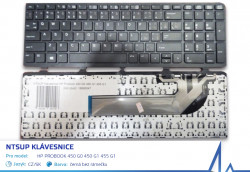 NTSUP Klvesnice HP Probook 450 G0 450 G1 455 G1 ern CZ/SK bez rmeku