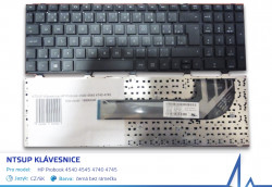 NTSUP Klvesnice HP Probook 4540 4545 4740 4745 ern CZ/SK bez rmeku