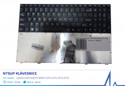 NTSUP Klvesnice Lenovo B570 B575 B590 V570 V575 Z570 Z575 ern CZ/SK