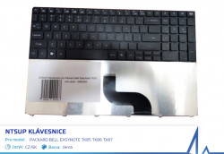 NTSUP Klvesnice pro Packard Bell EasyNote TK85 TK86 TX87 ern CZ/SK