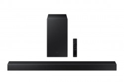 Soundbar SAMSUNG, 2.1 ch, 300 W, bezdrtov subwoofer, HDR, Bluetooth, Dolby Digital 2.0ch, ierna