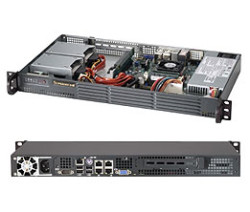 Supermicro SC504-203B  1U chassis mini