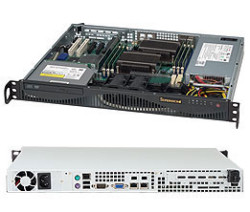 Supermicro SC512F -350B 1U chassis