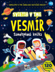 Svietia v tme - Vesmr Samolepkov knika