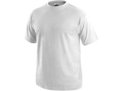 Tri�ko CXS DANIEL, kr�tk� ruk�v, b�l� (potisk), vel. 5XL