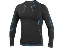 Tri�ko CXS SeamFlex, funk�n�, dlouh� ruk�v, p�nsk�, �erno-modr�