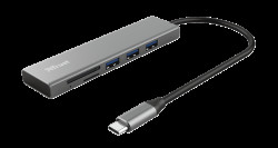 TRUST HALYX FAST USB-C HUB & CARD READER