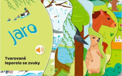 Tvarovan leporelo se zvuky Jaro