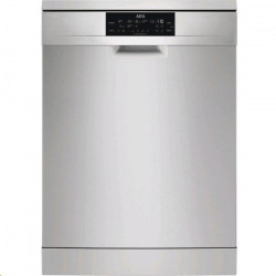 Umvaka riadu AEG, 15 sprav, 8 programov, Air Dry, rka 60 cm, en. trieda D, nerez