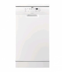Umvaka riadu AEG, 9 sprav, 5 programov, AirDry, rka 45 cm, A+, biela
