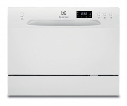 Umvaka riadu ELECTROLUX, 6 sprav, 5 programov, A+, rka 55 cm, biela