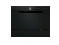 Umvaka riadu ELECTROLUX, 6 sprav, 6 programov, A+, rka 55 cm, ierna