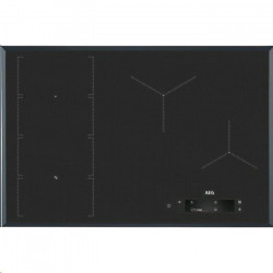Varn doska AEG, indukn, 4 varn zny, Hob2Hood, SenseFry, rka 80 cm, tmavo ed