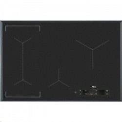 Varn doska AEG, indukn, 4 varn zny, Hob2Hood, rka 80 cm, tmavo ed