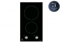 Varn doska ELECTROLUX, indukn, 2 varn zny, rka 36 cm, domino, ierna
