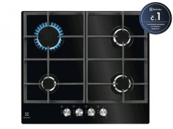 Varn doska ELECTROLUX, plynov, 4 horky, rka 60 cm, ierna
