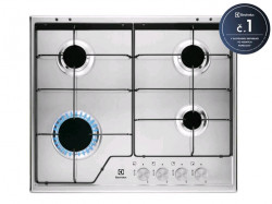 Varn doska ELECTROLUX, plynov, 4 horky, rka 60 cm, nerez