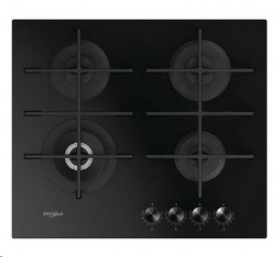 Varn doska WHIRLPOOL, plynov, 4 horky, rka 60 cm, ierne sklo