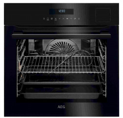 Vstavan rra AEG, 70 l, rka 56 cm, parn istenie, gril, ventiltor, para, ierna