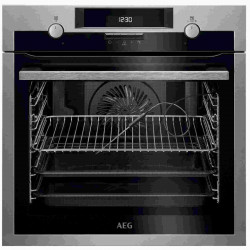 Vstavan rra AEG, 71 l, rka 60 cm, gril, ventiltor, teplotn sonda, nerez