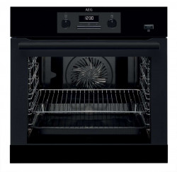 Vstavan rra AEG, 74 l, displej, gril, ventiltor, para, ierna